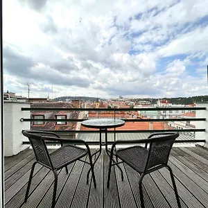 Hradebni - Terrace In The Old Town Apartment Prag
